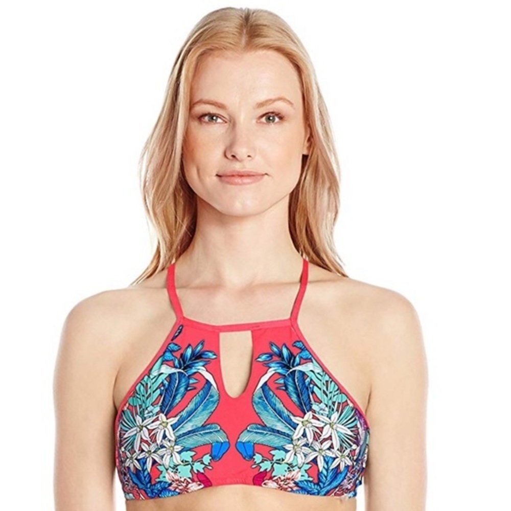 🌺NWT Kenneth Kole New York Floral Bikini Top🌺